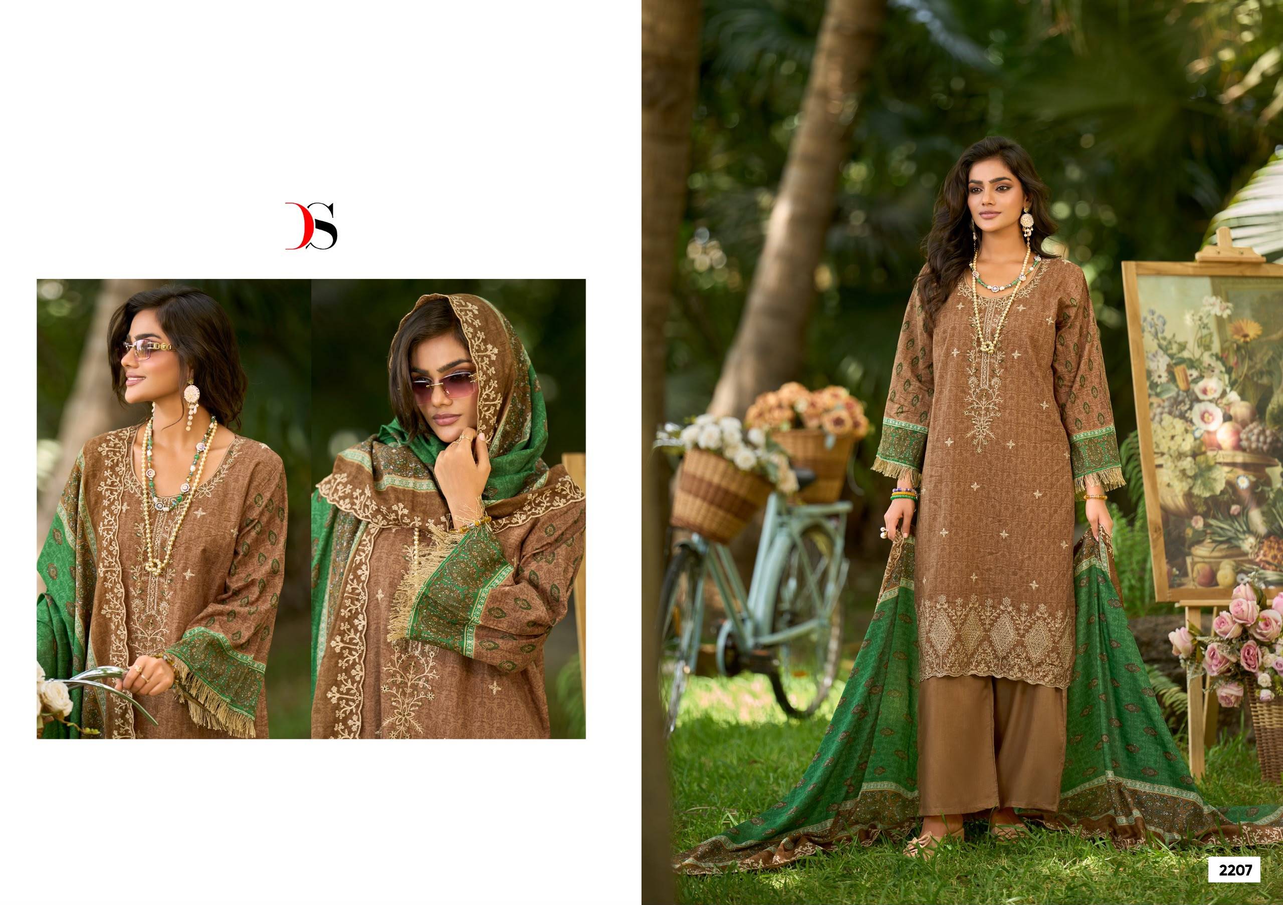 BIN SAEED -22 BY DEEPSY SUITS 2201 To 2208 Series Beautiful Festive Suits Stylish Fancy Colorful Casual Wear & Ethnic Wear Pure Cotton Print Dresses At Wholesale Price